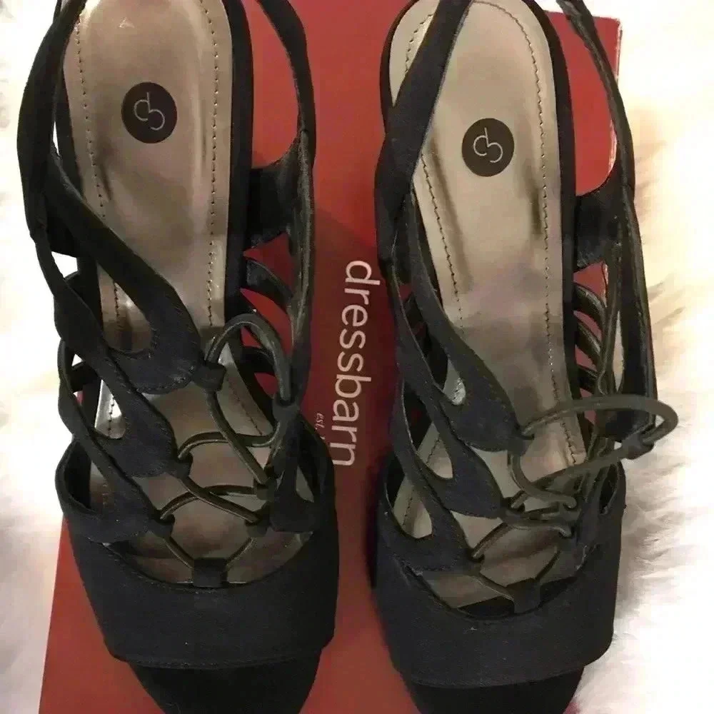 Dress Barn Dress Sandals with box Size 9